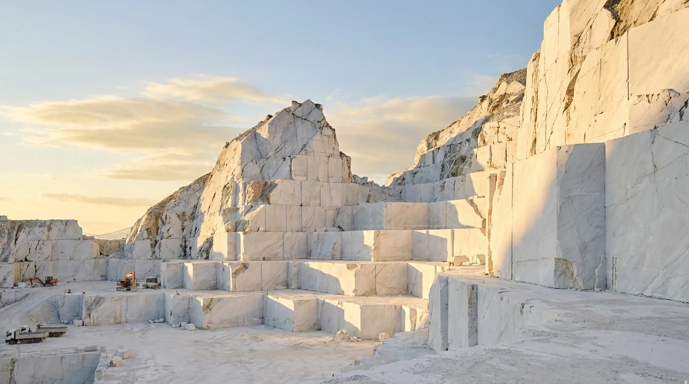 Stone quarry sourcing visit — ARCA Luxury Stone direct quarry sourcing Italy