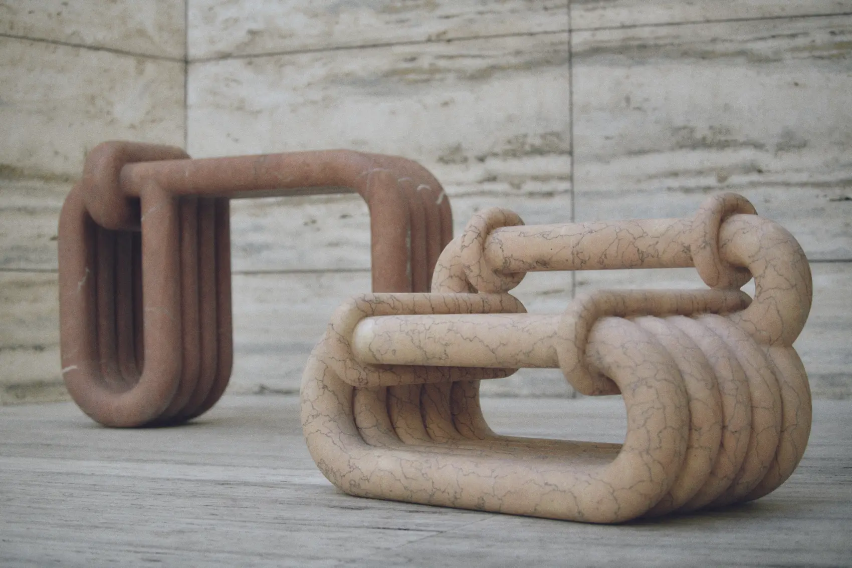 ARCA designer pieces and art collaborations in natural stone, Miami