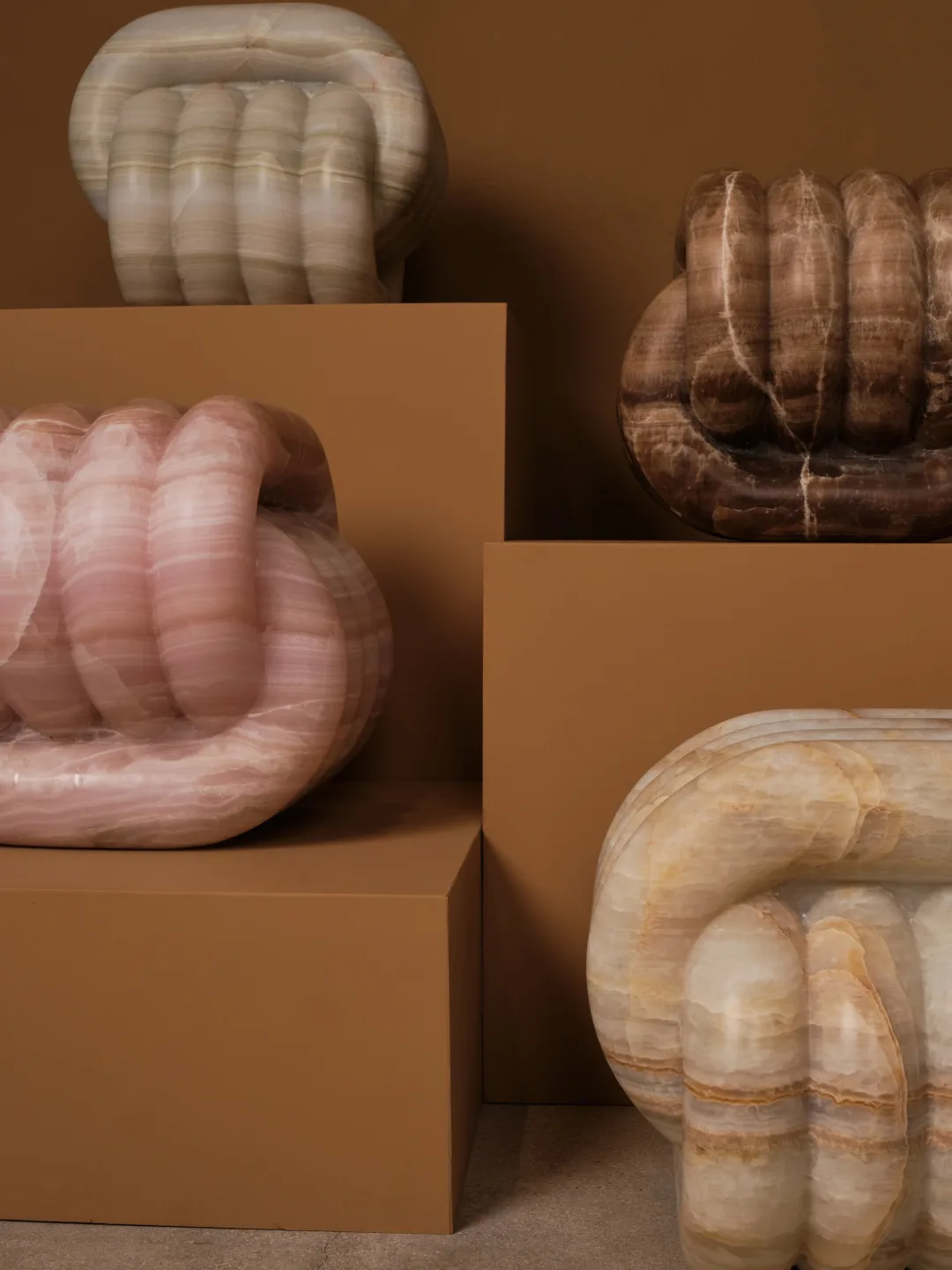 Kelly Wearstler Nudo 2 collection in ARCA natural stone, view 4