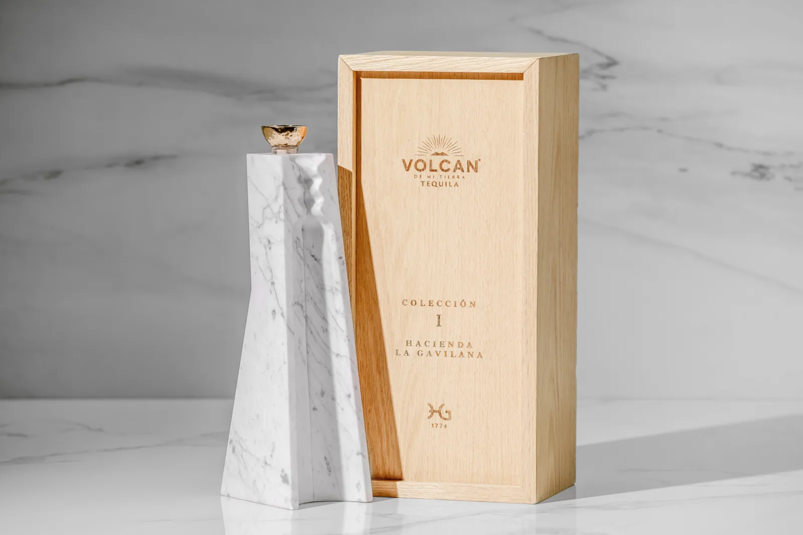 Tequila Volcan La Gavilana collection in ARCA natural stone, view 1