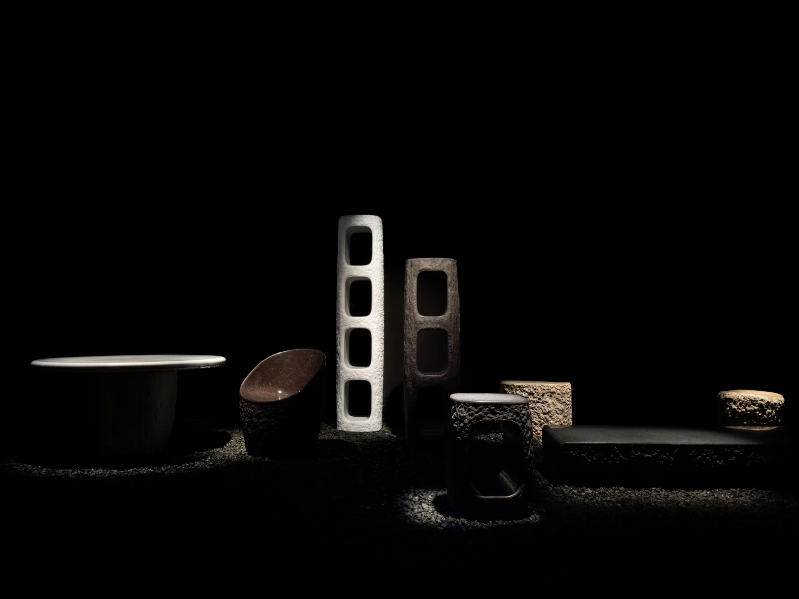 Vincent Van Duysen Gravitas collection in ARCA natural stone, view 7