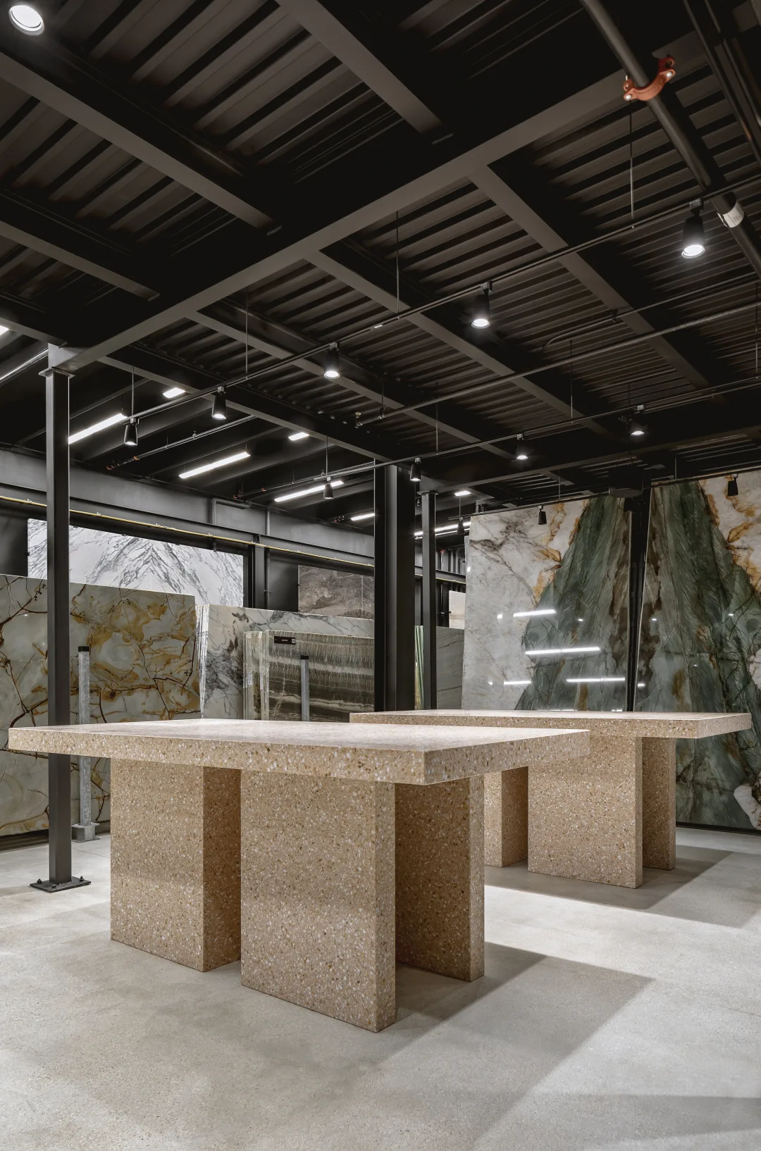 Luxury marble slab in the ARCA Wynwood showroom