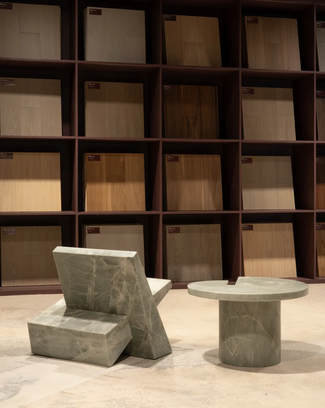 Exotic natural stone at the ARCA showroom, Miami