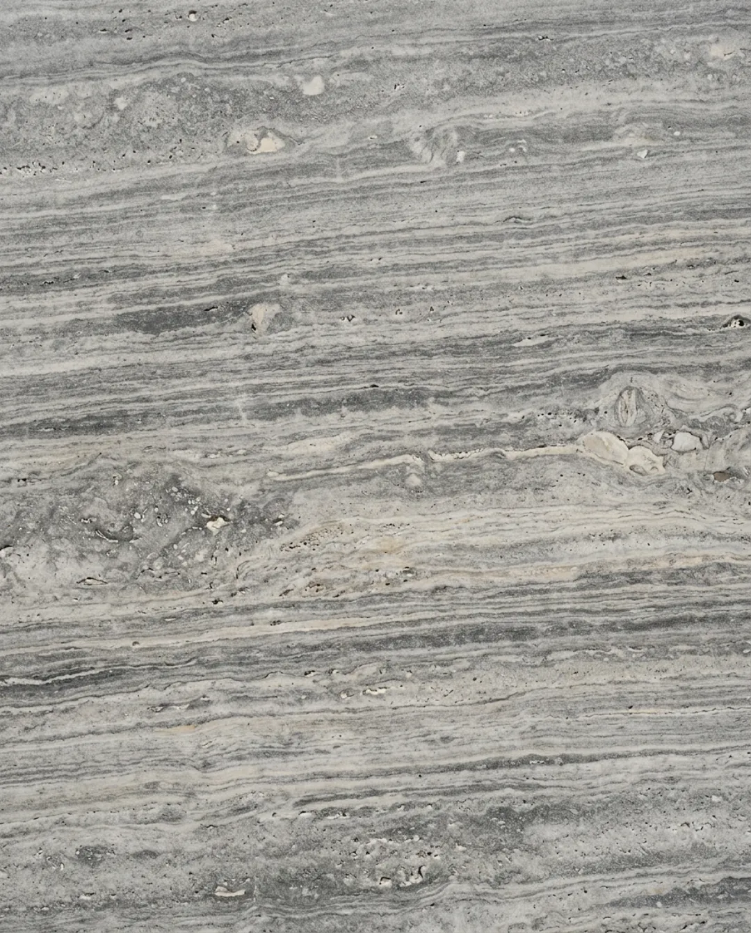 Silver Travertine travertine slab at ARCA Luxury Stone Miami