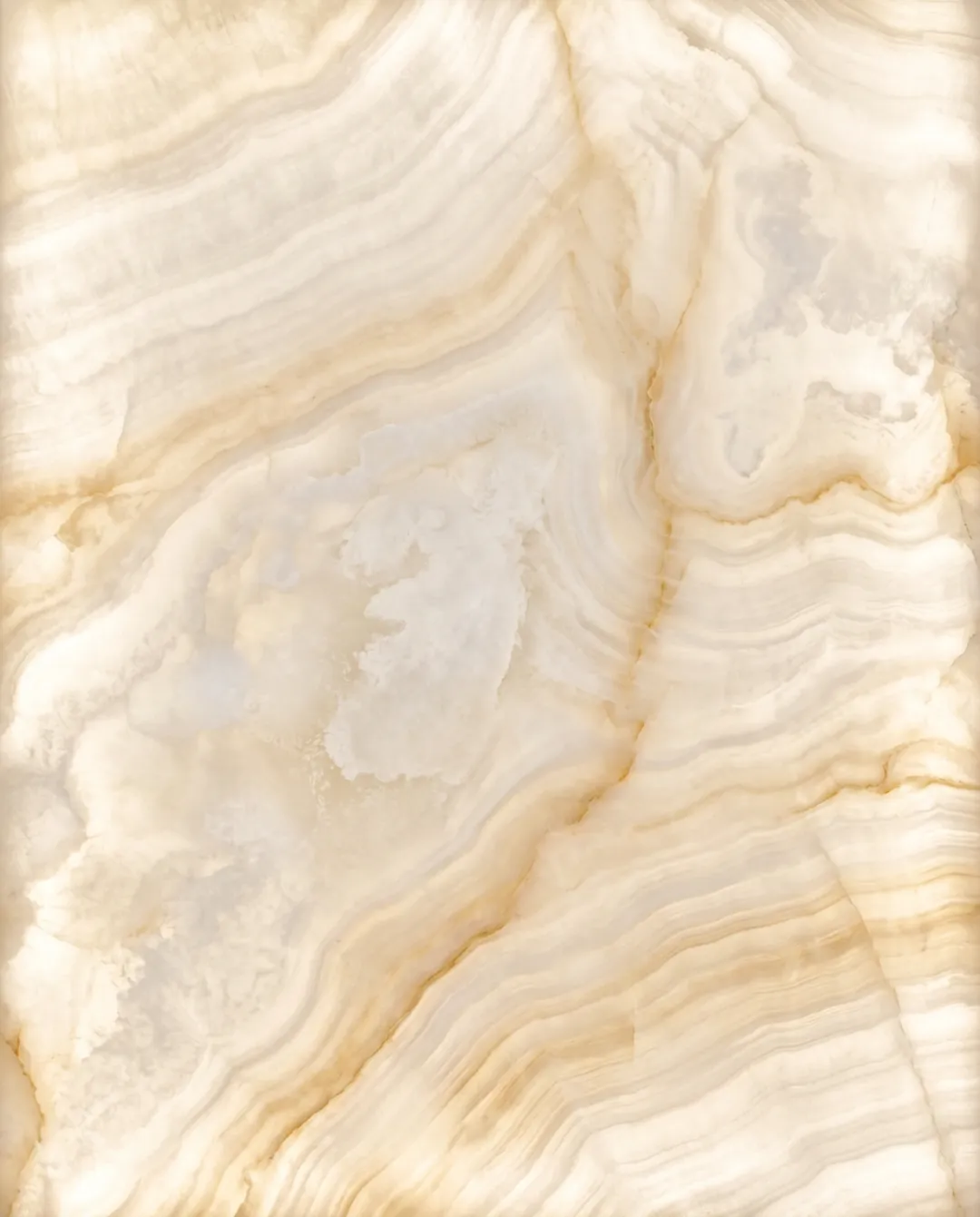 White Onyx onyx slab at ARCA Luxury Stone Miami